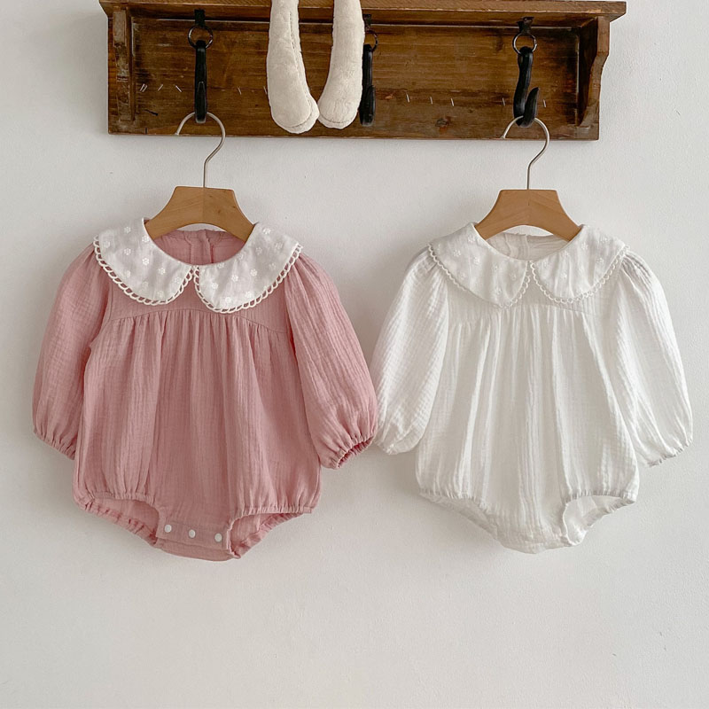 Newborn Baby Girl Romper Floral - Pasgeboren Baby Meisjes Kleding Lente Peuter