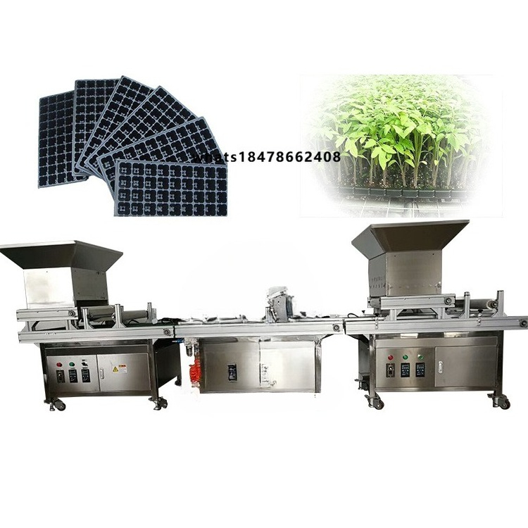 Nursery - Kasgroentekwekerijmachines Volautomatische Bakjesplantmachine Groentezaadplantmachine