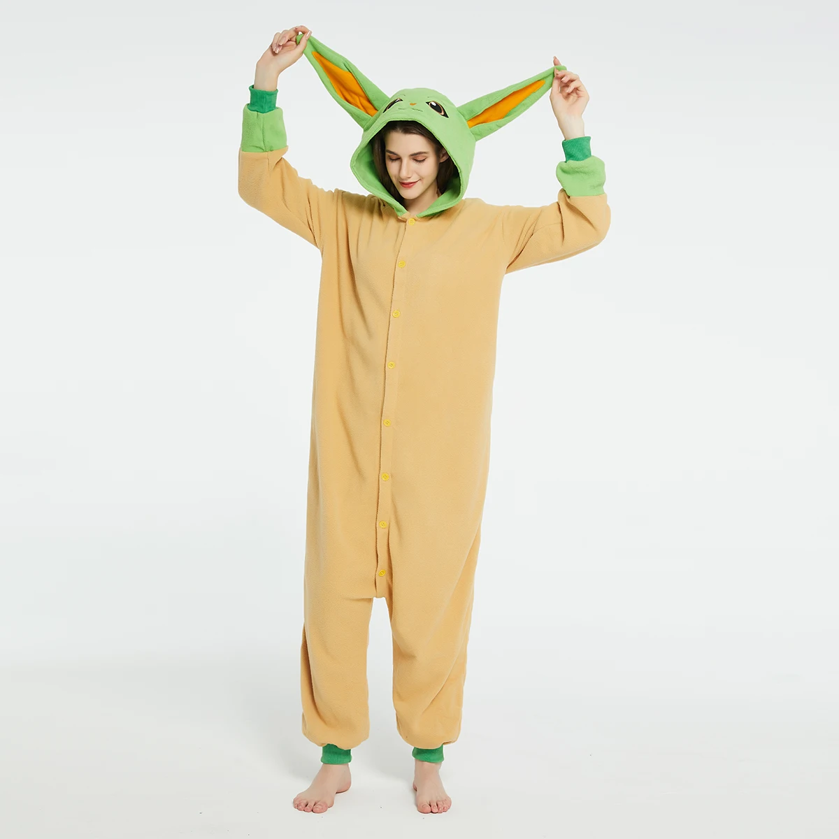 Volwassenen Yoda Baby Grogu On - Baby Clothes recensie en prijs