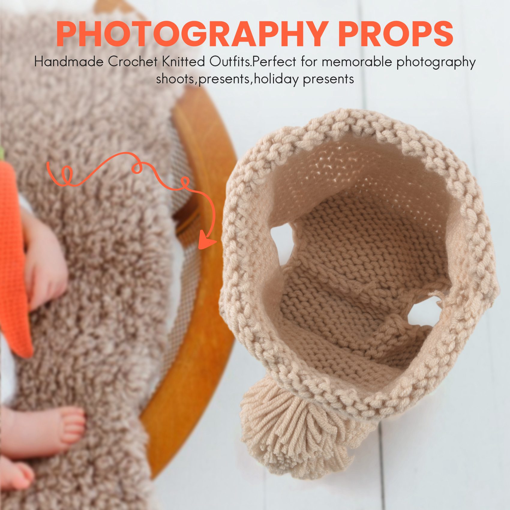 ABJA-fotografie rekwisieten vo - Infant Photography Props Outfit recensie en prijs