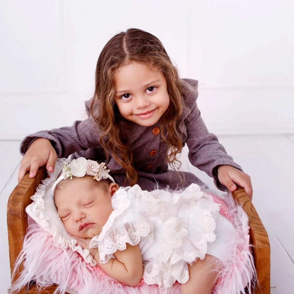 Pasgeboren fotografie rekwisie - Newborn Baby Girl Romper Floral recensie en prijs
