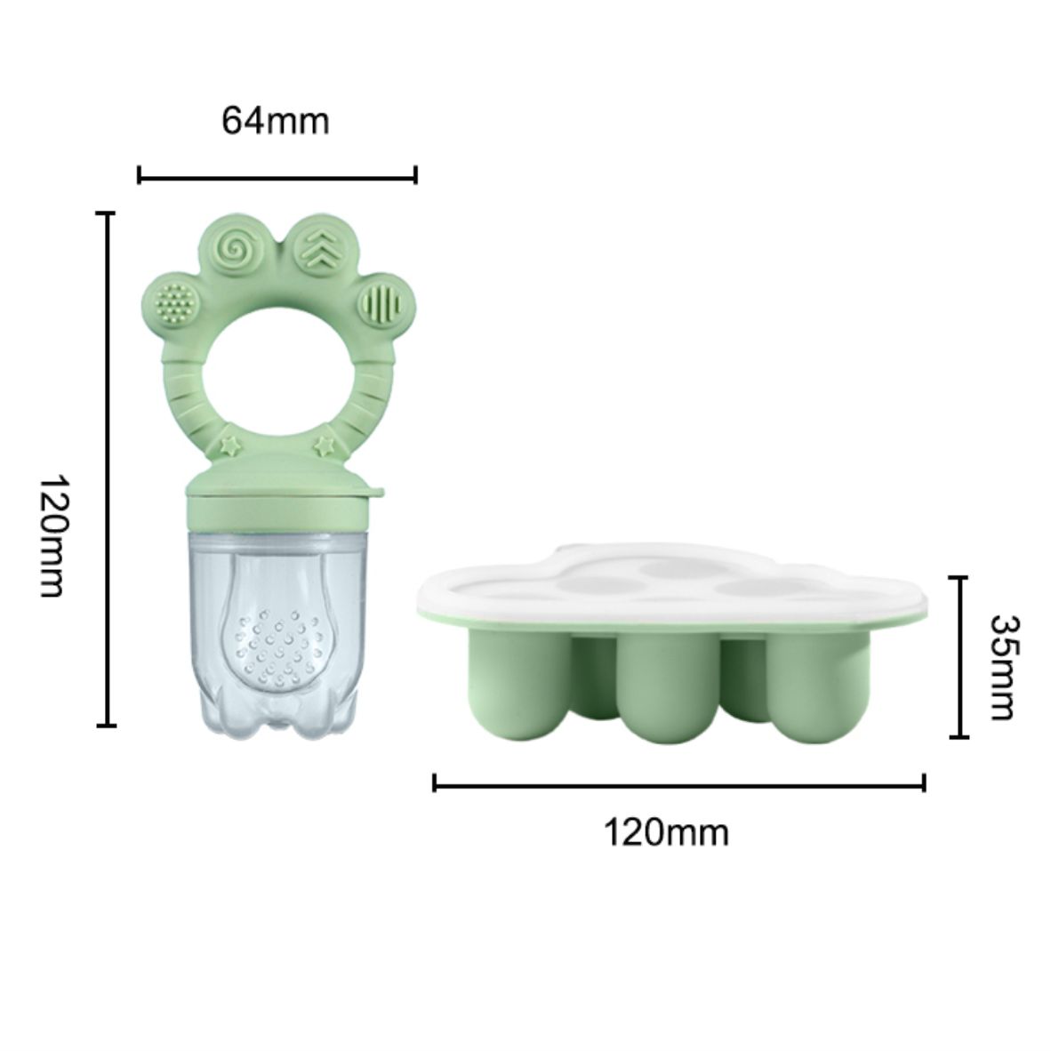 Baby Fruit Food Feeder & Freez - Feeding recensie en prijs