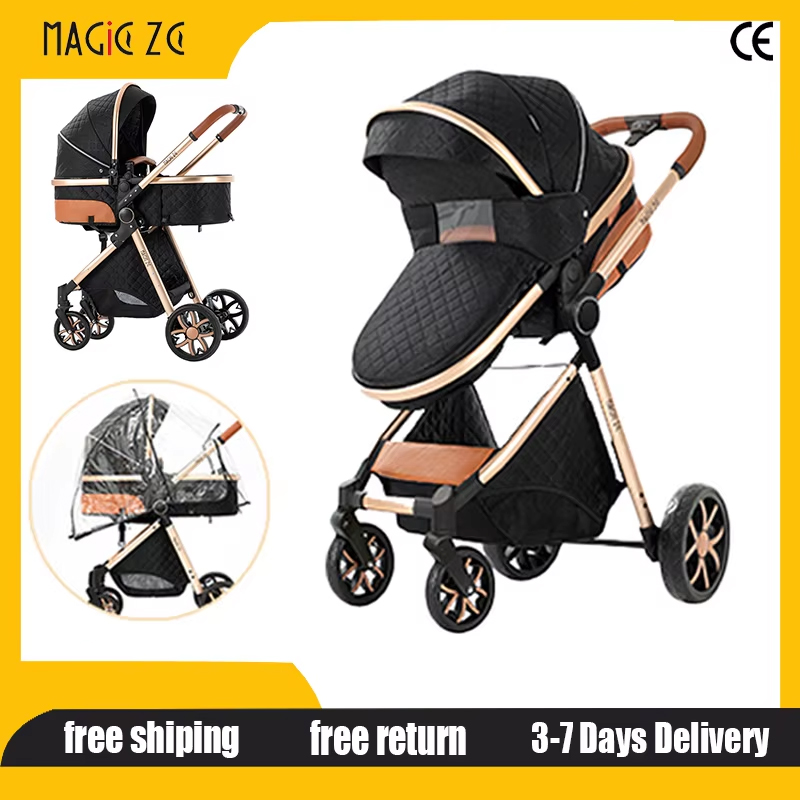 2-in-1 Babywandelwagen Compact - Lightweight Foldable Baby Stroller Compact recensie en prijs