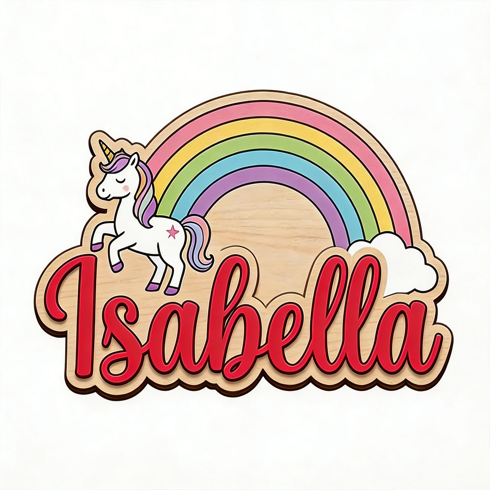 Eenhoorn & Pastel Regenboog Aa - Nursery recensie en prijs