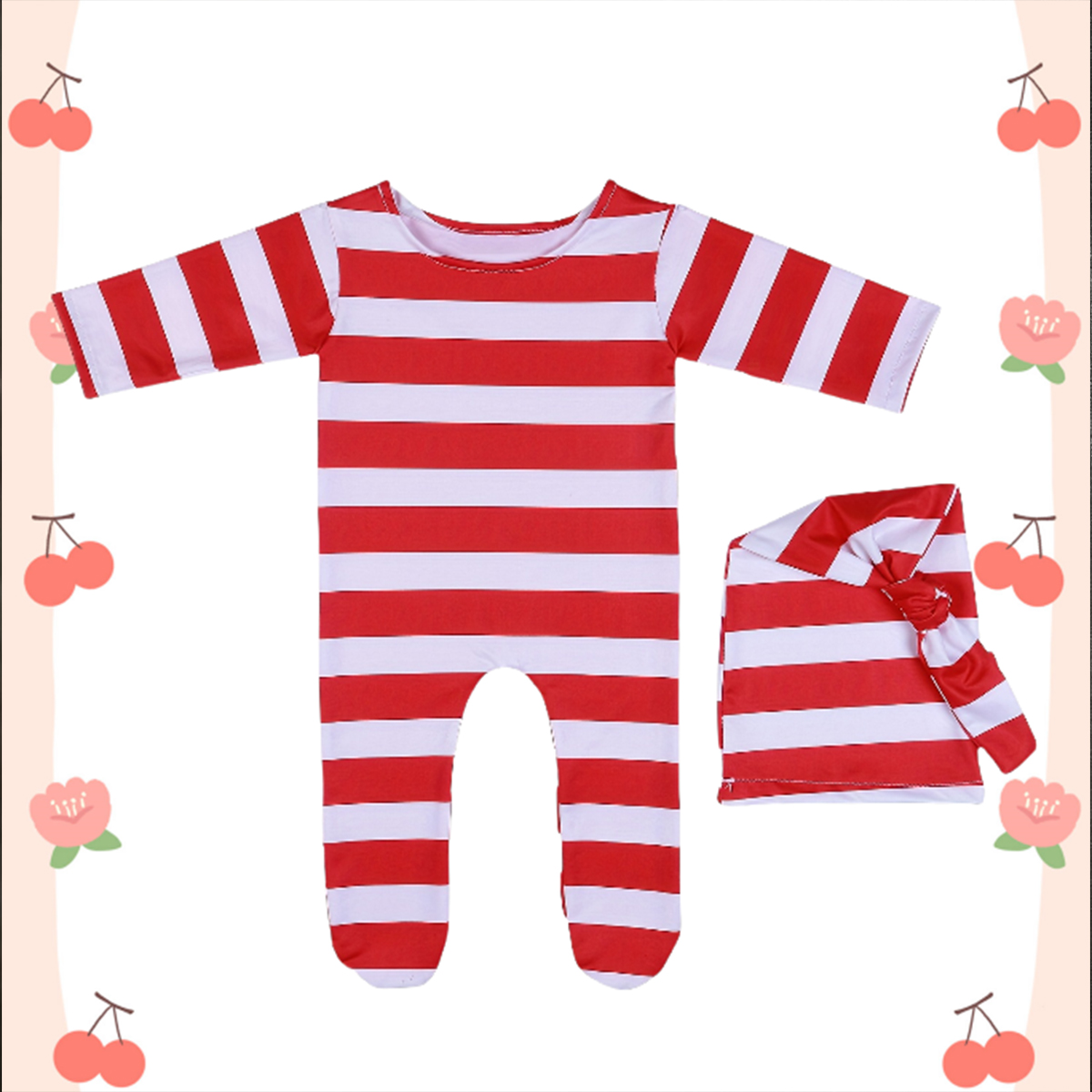 Ylsteed rode jumpsuit voor pas - Infant Photography Props Outfit recensie en prijs