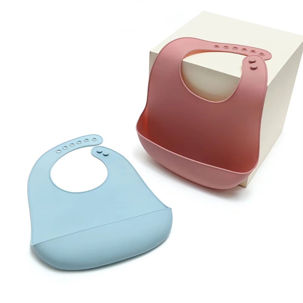 1 Stuk Voedselveilige Silicone - Waterproof Baby Bibs Silicone recensie en prijs
