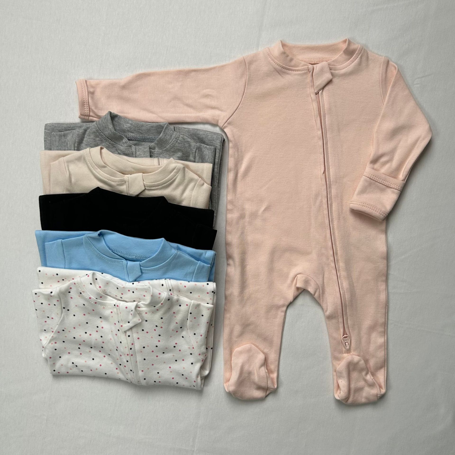 Unisex babyromper met driehoek - Cotton Baby Onesies Zipper recensie en prijs